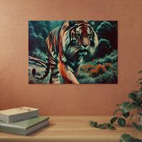 Tigre rugit fièrement- Tableau aluminium