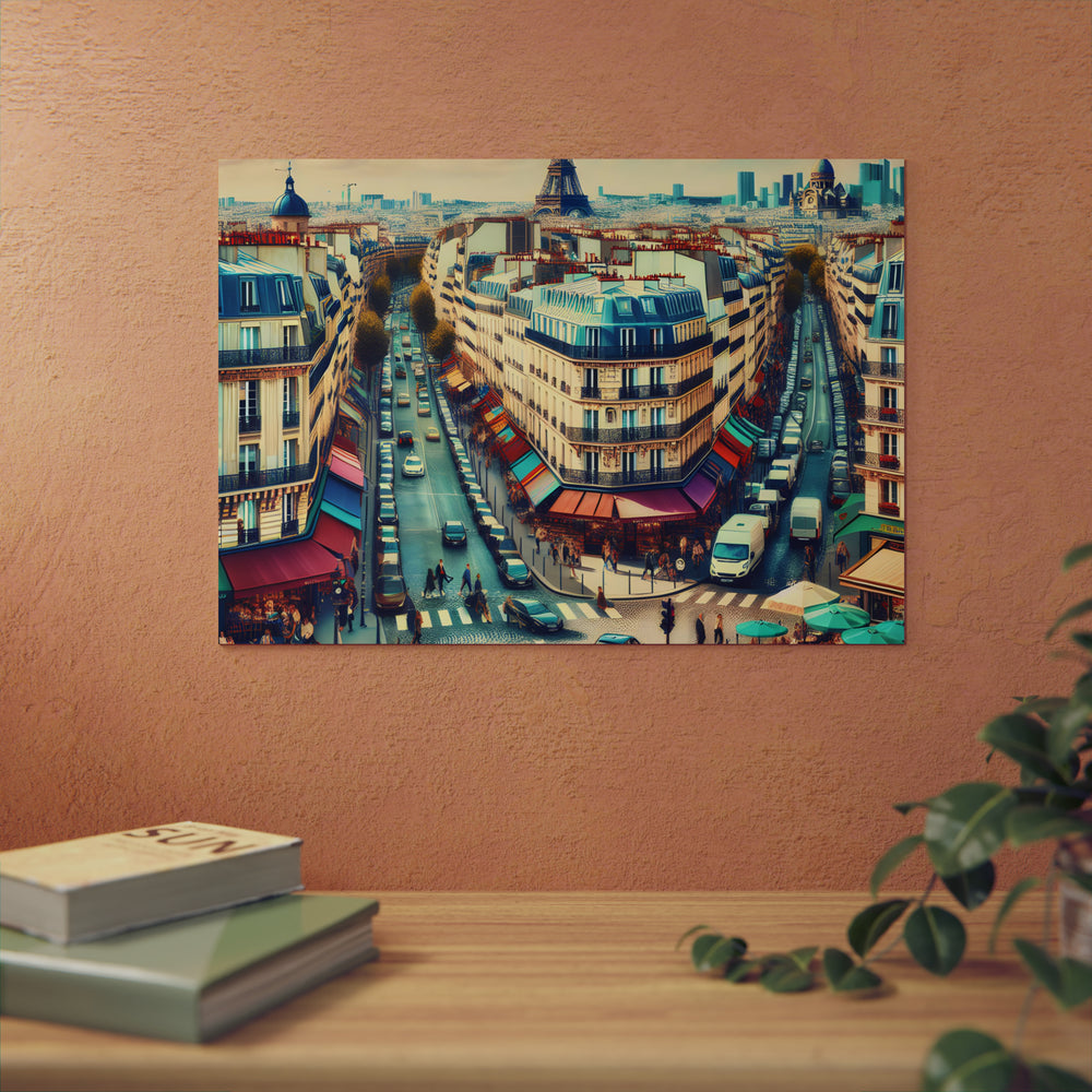 Paris que j'aime.- Tableau aluminium