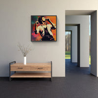 Rhythmic Songbird Soul-Canvas-artwall-Artwall