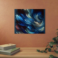 Bleu ciel espoir.- Tableau aluminium