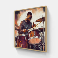 Eclectic Drum Ensemble-Canvas-artwall-Artwall