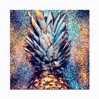 Pop Art Printed Canvas Pineapple