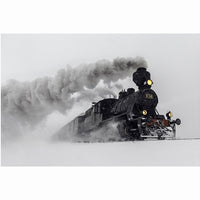 Modern Art Photo Express Train
