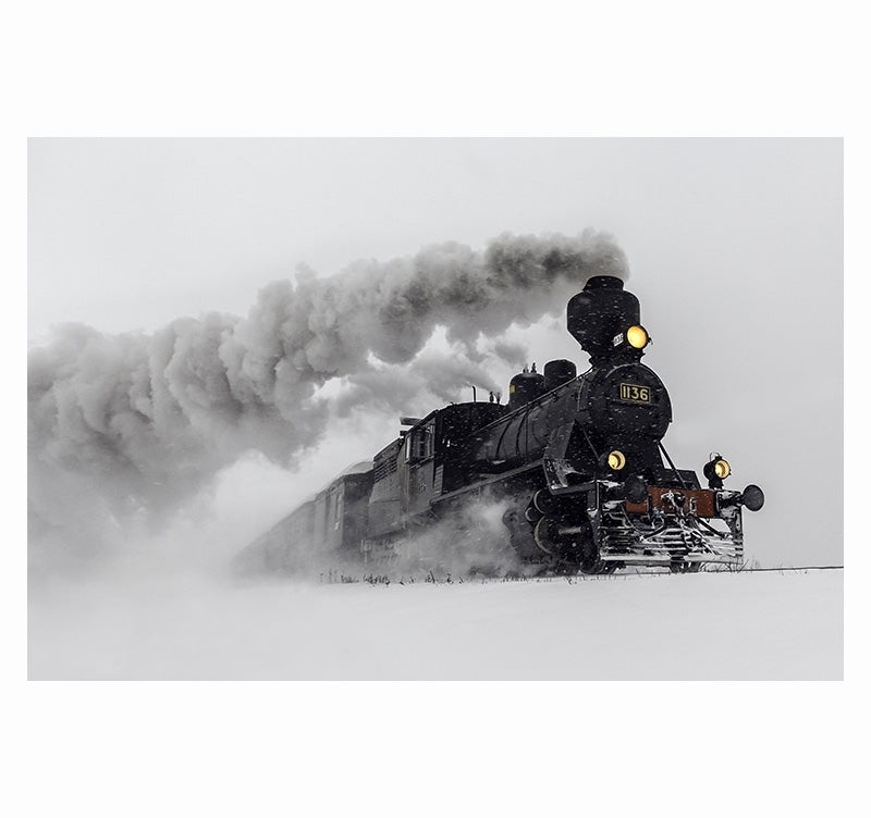 Modern Art Photo Express Train