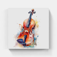 Serene Violin Melody-Canvas-artwall-Artwall