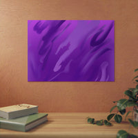 Mer violet sommeil- Tableau aluminium