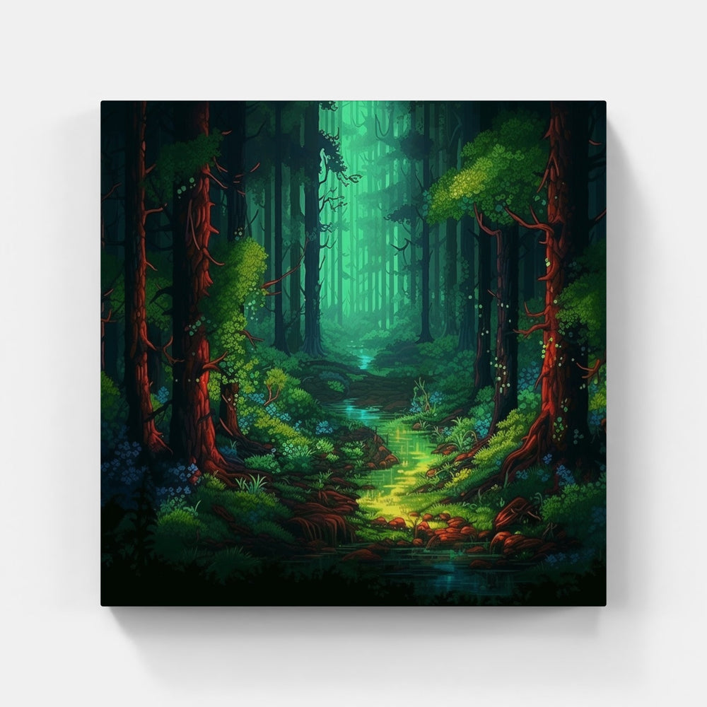 Mossy Forest Floor-Canvas-artwall-Artwall