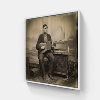 Authentic Daguerreotype Journey-Canvas-artwall-20x20 cm-White-Artwall