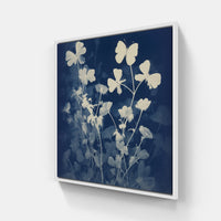 Vintage Treasures in Blue-Canvas-artwall-20x20 cm-White-Artwall