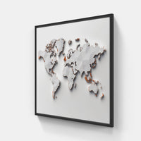 Enchanted World Explorations-Canvas-artwall-20x20 cm-Black-Artwall