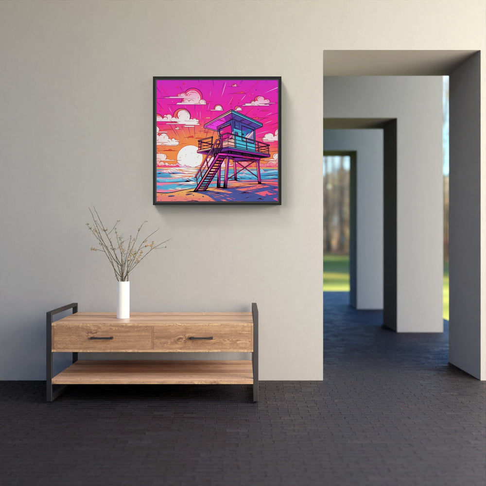 Seaside Picnic Breeze-Canvas-artwall-Artwall