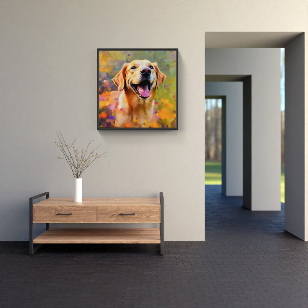 Tail Wagging-Canvas-artwall-Artwall