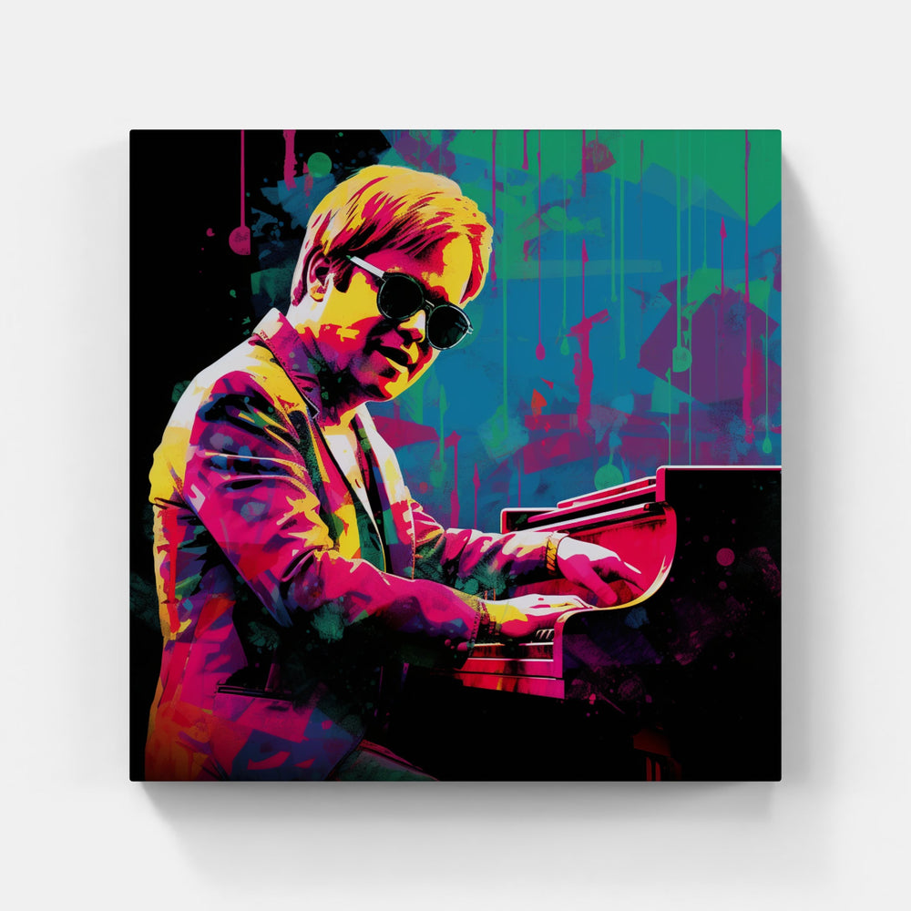 Majestic Piano Composition-Canvas-artwall-Artwall