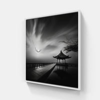 Echoes of Gray-Canvas-artwall-40x40 cm-White-Artwall