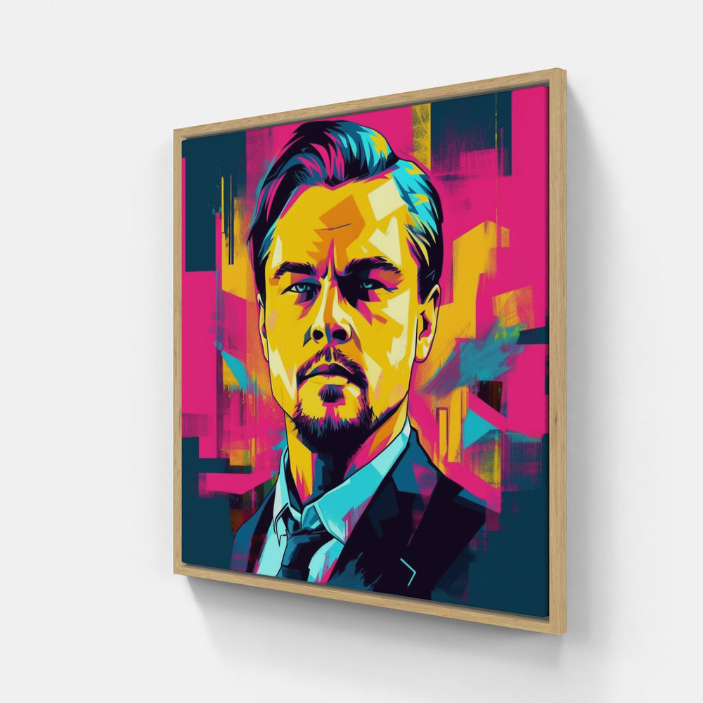 Dicaprio Pop-Canvas-artwall-Artwall