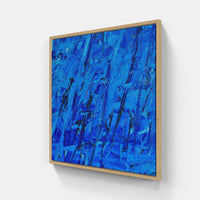 Blue sky shining-Canvas-artwall-20x20 cm-Wood-Artwall