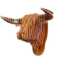 Buffalo Animal Trophy Decoration