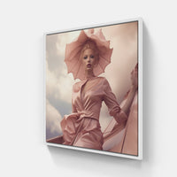 Fashion Enchantment Unveiled-Canvas-artwall-20x20 cm-White-Artwall