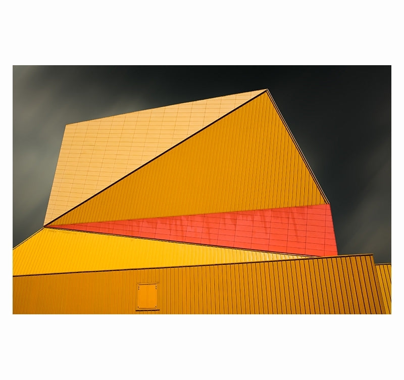Photo d’Art Moderne Architecture Orange