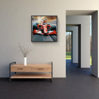 Raceway Rhapsody Formula 1-Canvas-artwall-Artwall