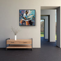 Drummers' Wonderland-Canvas-artwall-Artwall