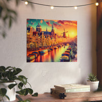 Amsterdam, Dreamland!- Tableau aluminium