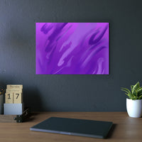 Mer violet sommeil- Tableau aluminium