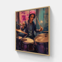 Vibrant Drum Medley-Canvas-artwall-Artwall