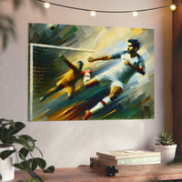 Foot Cardigan Bicycle Kick- Tableau aluminium