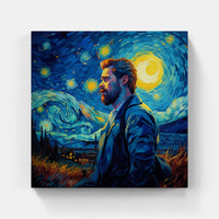 Serene Van Gogh Beauty-Canvas-artwall-Artwall