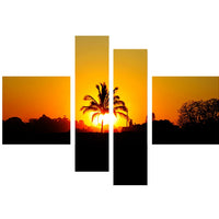 Palm Sun Tableau paysage