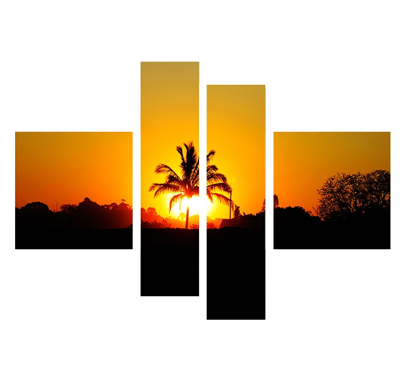 Palm Sun Tableau paysage