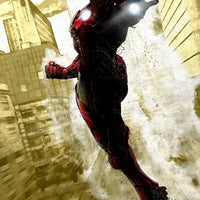 Poster Metal Iron Man Dark