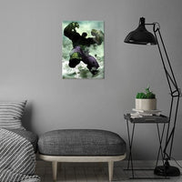 Poster Metal Dark Hulk