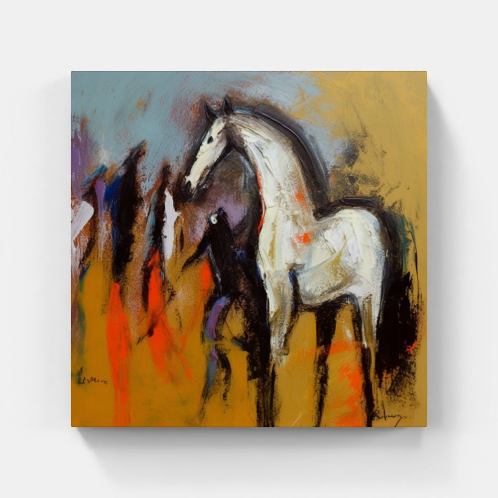 Swift Horse Movement-Canvas-artwall-Artwall