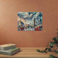 London dreams bright.- Tableau aluminium