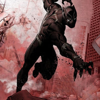 Black Panther Metal Poster