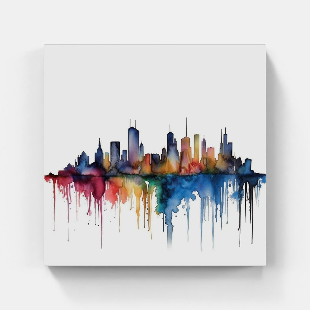 Enchanting Skyline Art-Canvas-artwall-Artwall