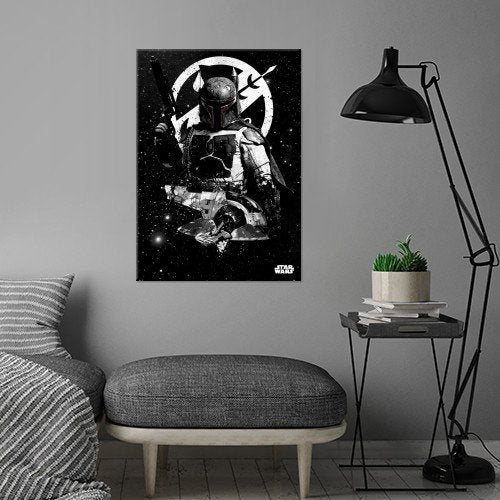 Star Wars Hunter Metal Poster