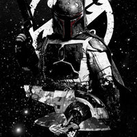 Star Wars Hunter Metal Poster