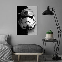 Contrast Stormtrooper Poster