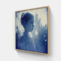 Authentic Cyanotype Mosaic-Canvas-artwall-Artwall