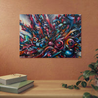 Graffiti Art Amour- Tableau aluminium