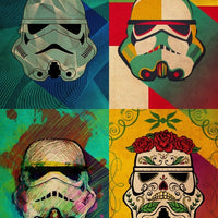 Pop Art Storm Trooper Poster