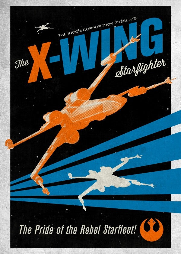 Poster Star Wars X-Wing