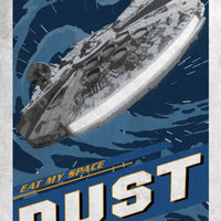 Light Speed Star Wars poster