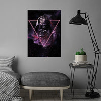 Galaxy Darth Vador poster