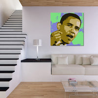 Barack Obama Modern Art Print