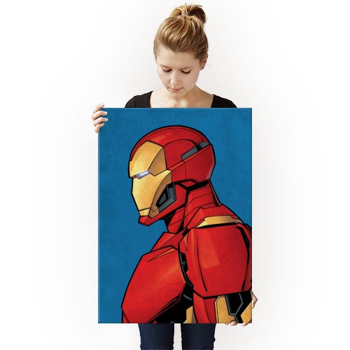 Gold Iron Man Wall Poster