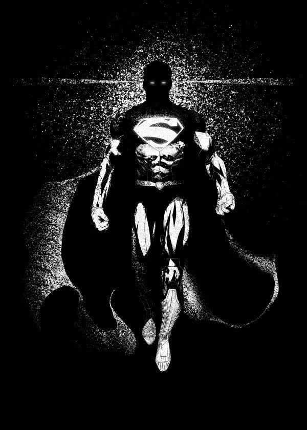 Poster Comics Dark Superman